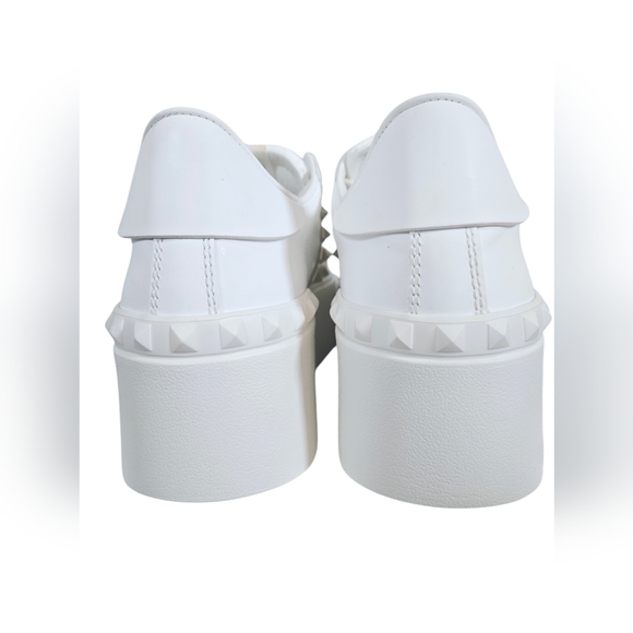 FLATFORM ROCKSTUD UNTITLED SNEAKER IN CALFSKIN WITH MICRO STUDS Size 40 - Picture 12 of 17